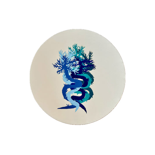 Andréa Lins - Entrelaço azul